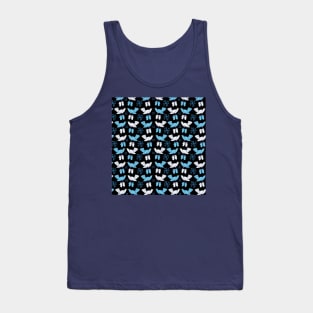 Birds with Mittens in the Snow Pattern Tank Top